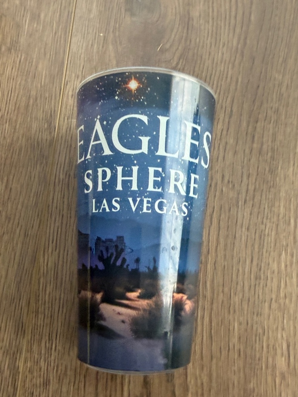 Eagles Sphere Las Vegas Blue Souvenir Tumbler